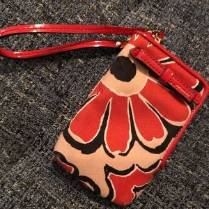 Coach -Poppy wristlet